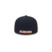 Auburn New Era Kids 5950 AU Logo Flat Bill Fitted Hat